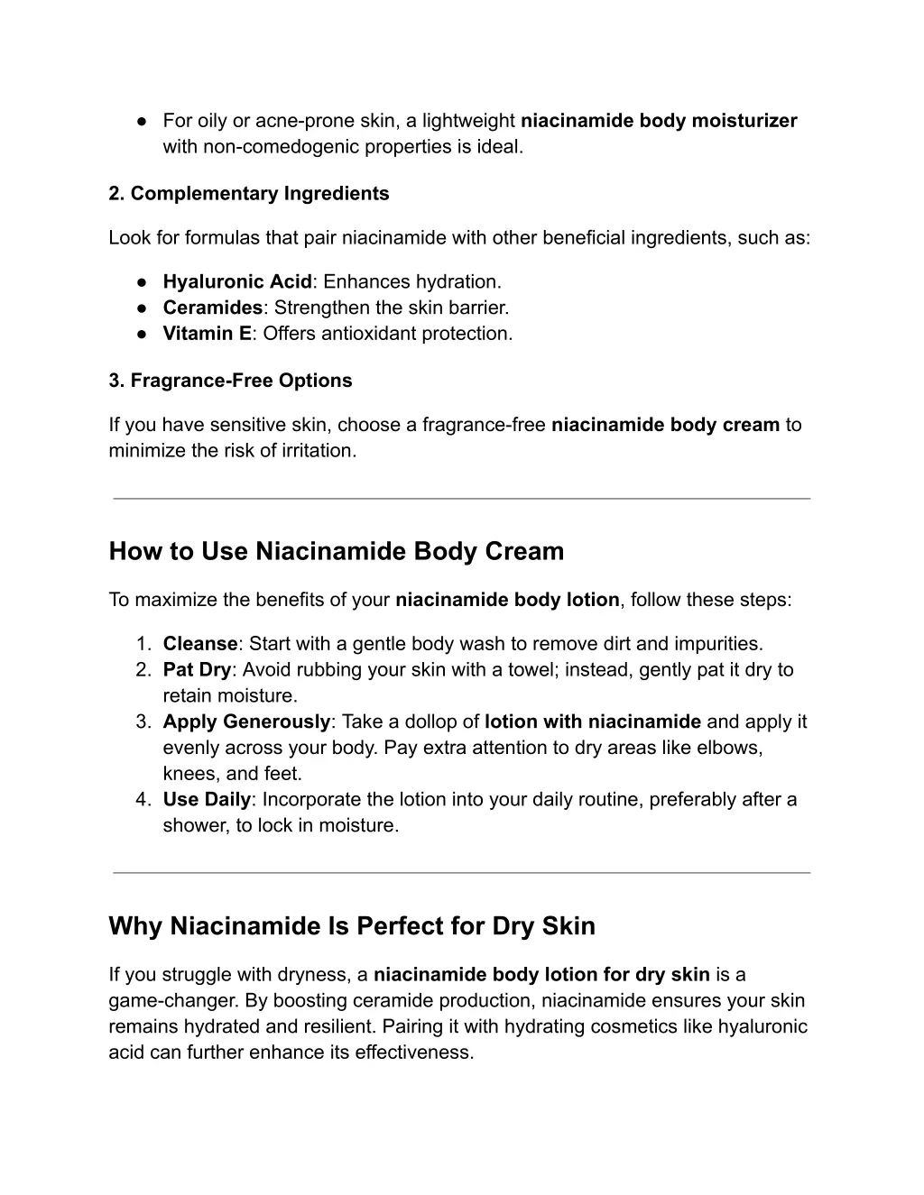 for oily or acne prone skin a lightweight