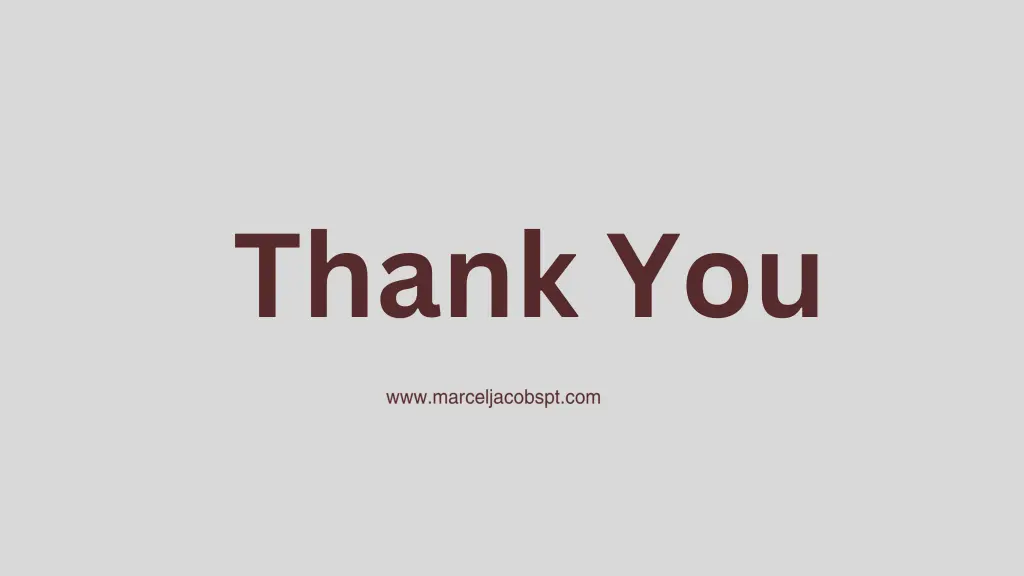 thank you