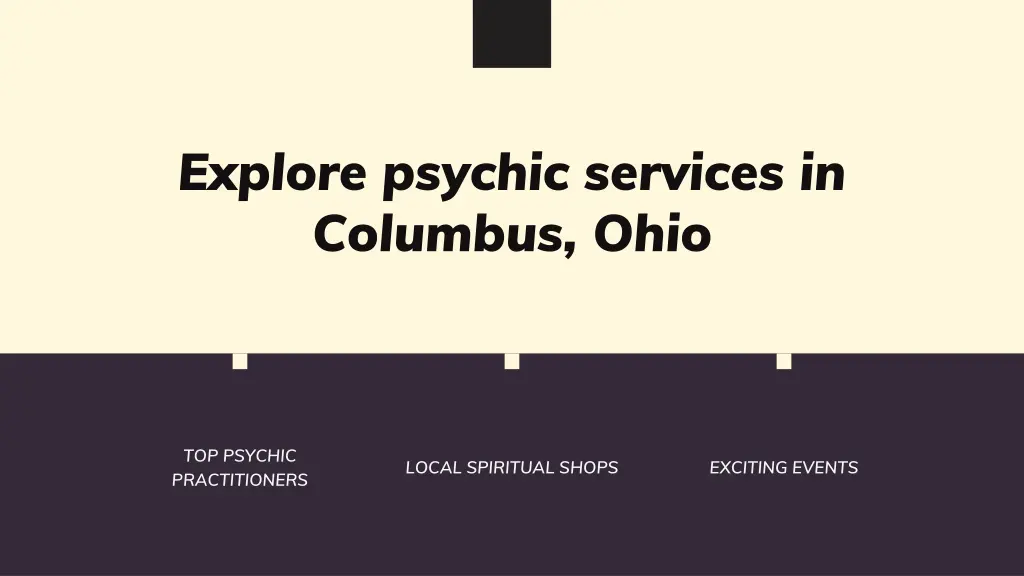 explore psychic services in columbus ohio