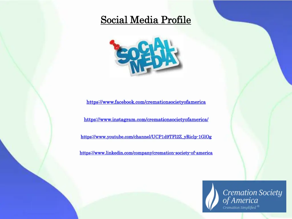 social media profile social media profile