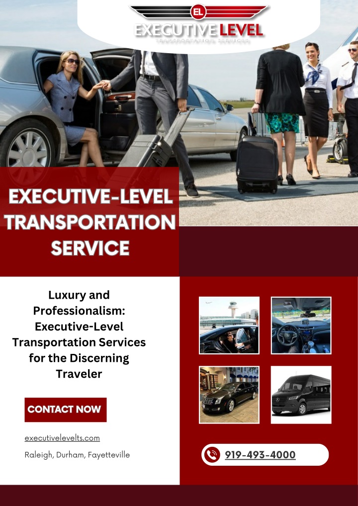 executive level transportation service service