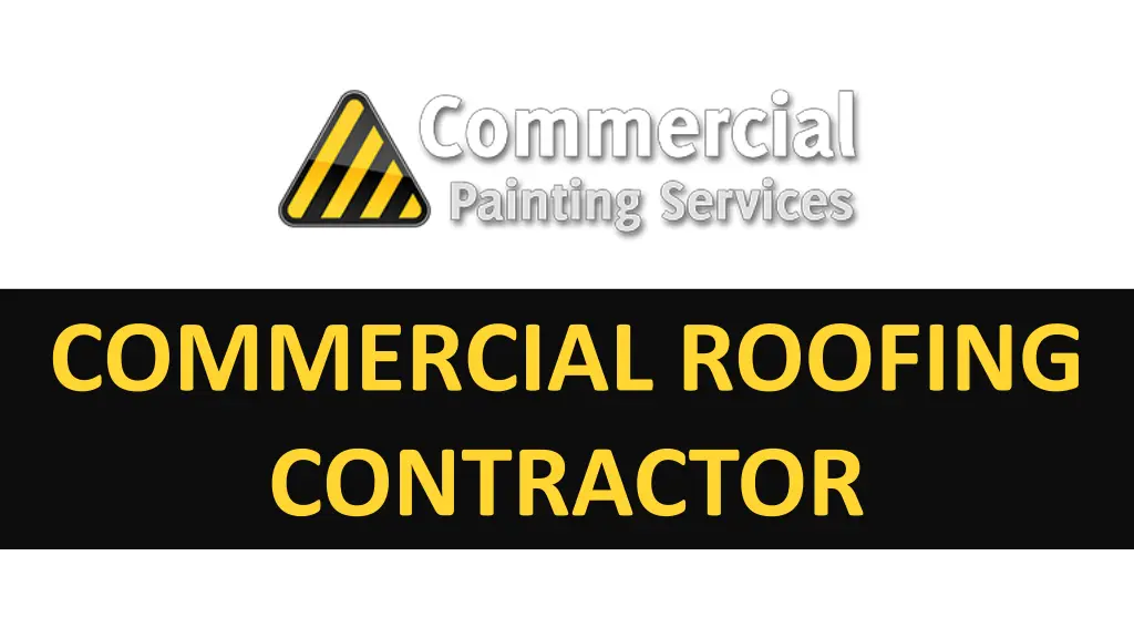 commercial roofing contractor