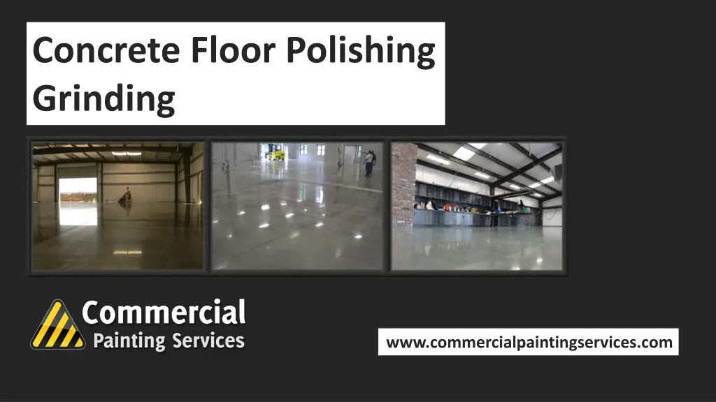 concrete floor polishing grinding