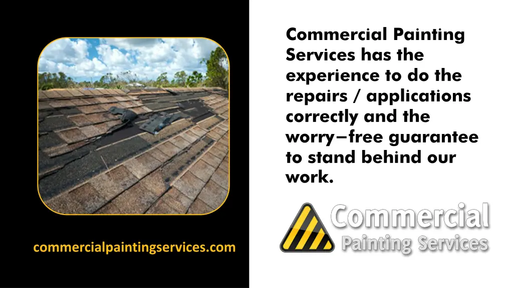 commercial painting services has the experience