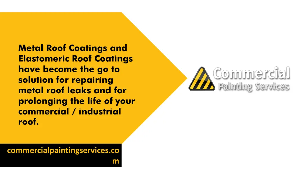 metal roof coatings and elastomeric roof coatings