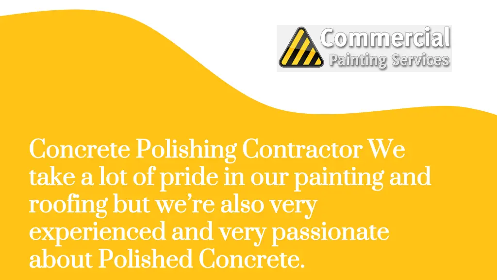 concrete polishing contractor we concrete