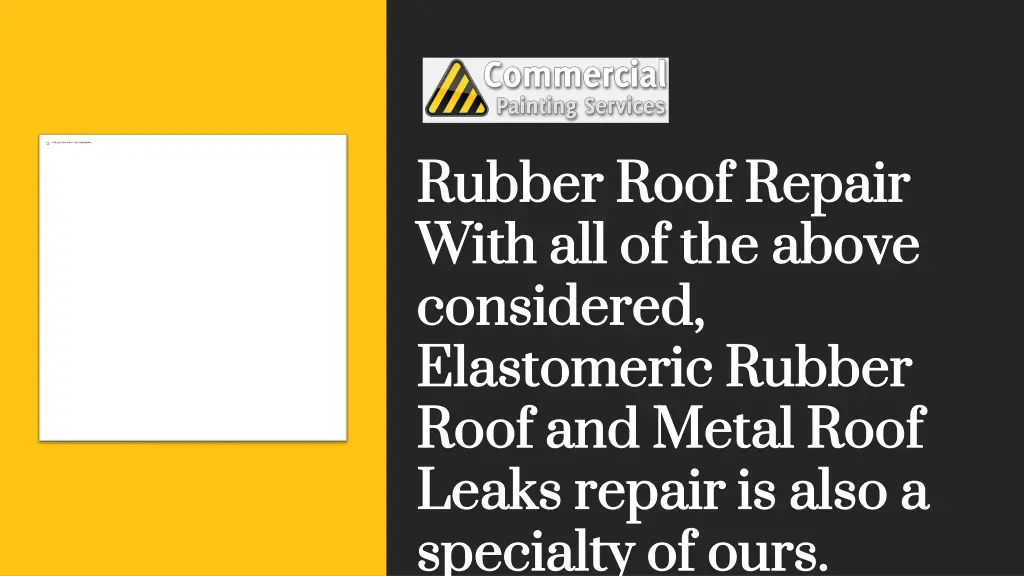 rubber roof repair rubber roof repair with