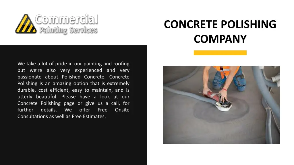concrete polishing company