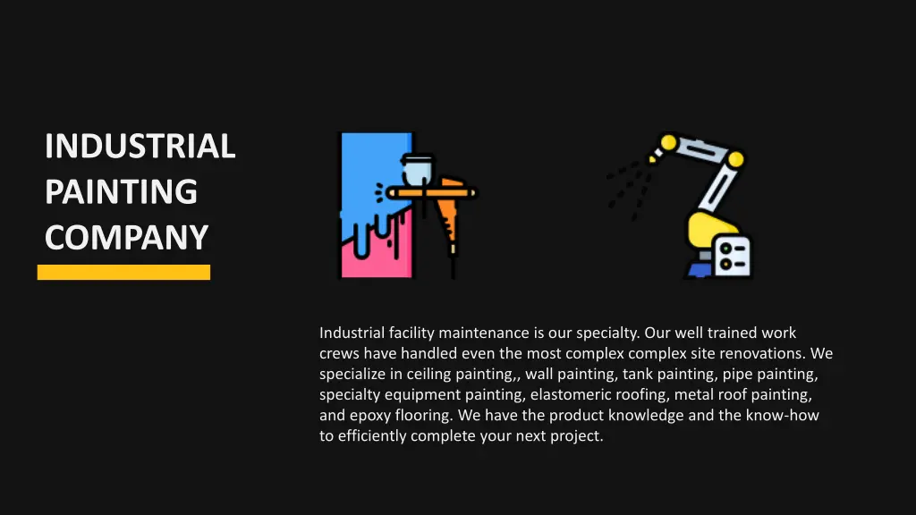 industrial painting company