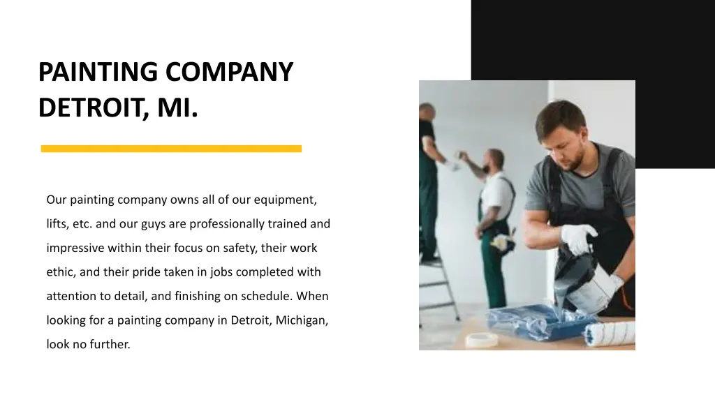 painting company detroit mi