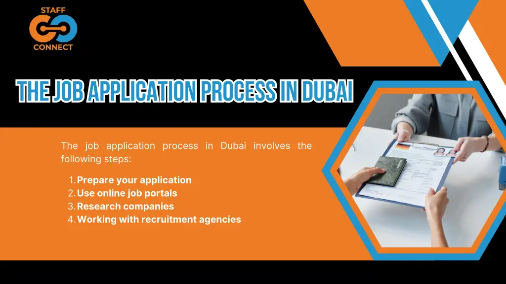 the job application process in dubai