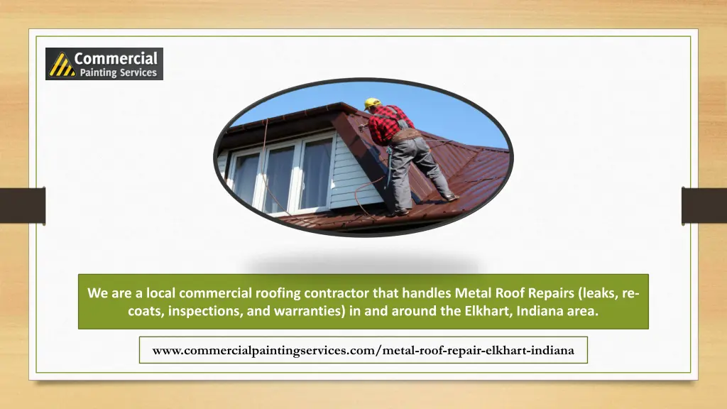 we are a local commercial roofing contractor that