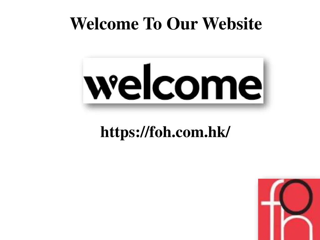 welcome to our website
