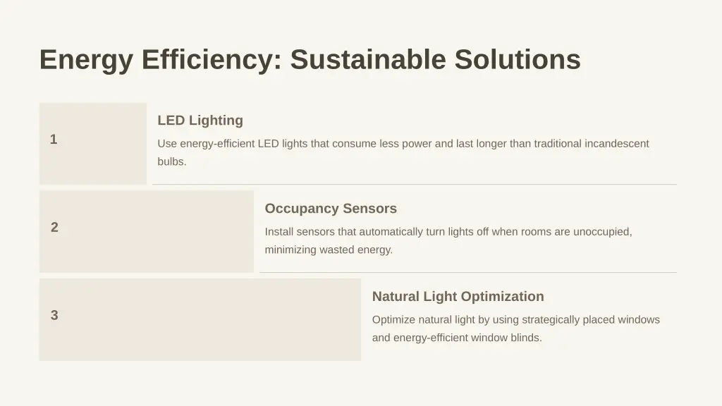energy efficiency sustainable solutions