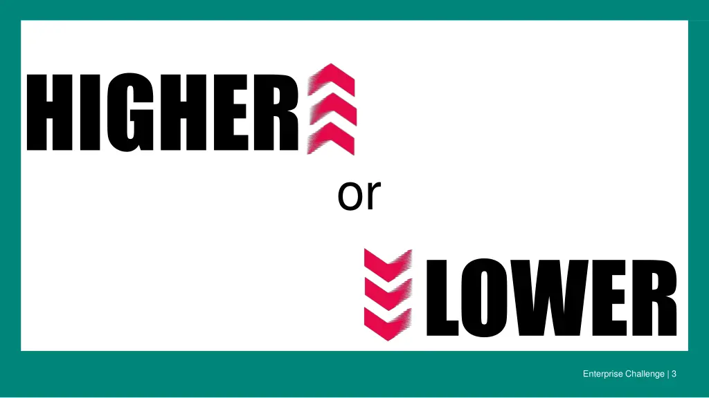 higher or lower ice breaker higher or lower