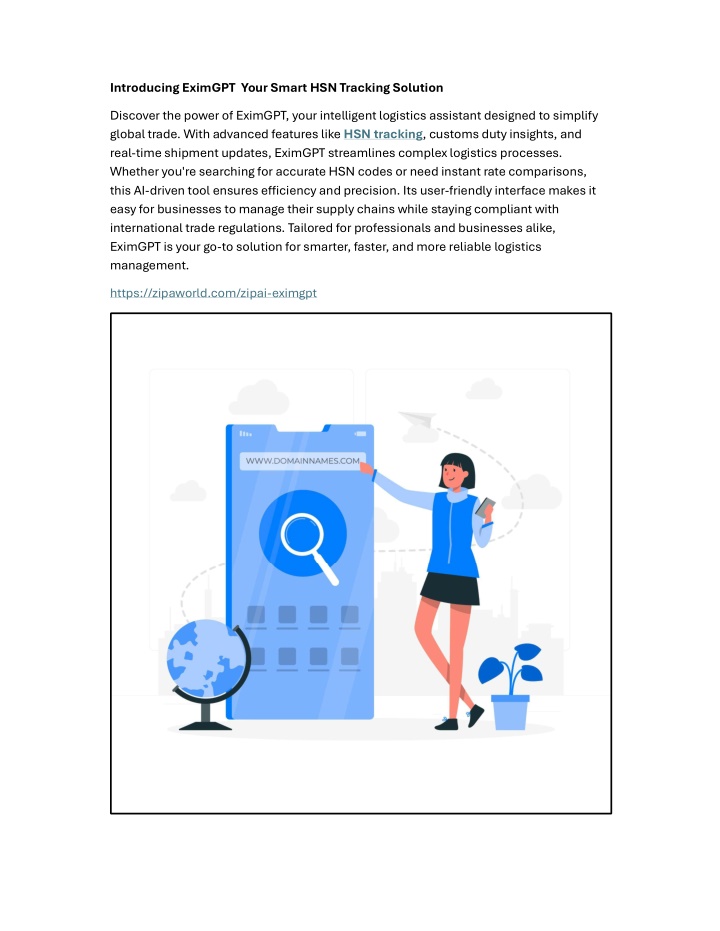 introducing eximgpt your smart hsn tracking