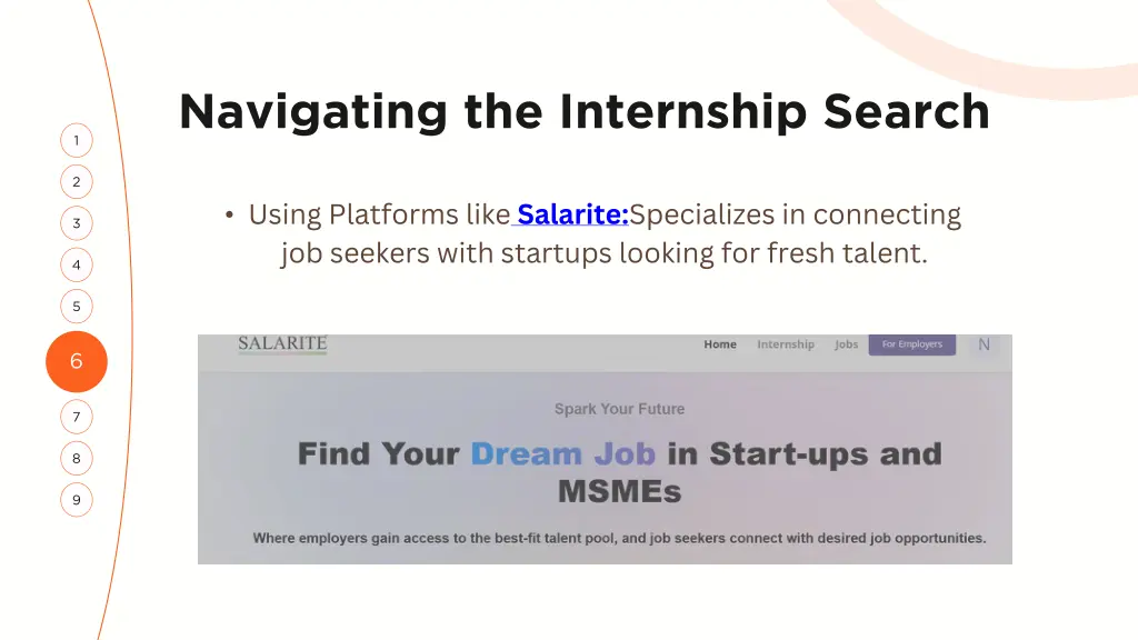 navigating the internship search
