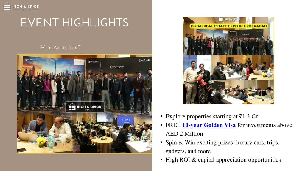 event highlights