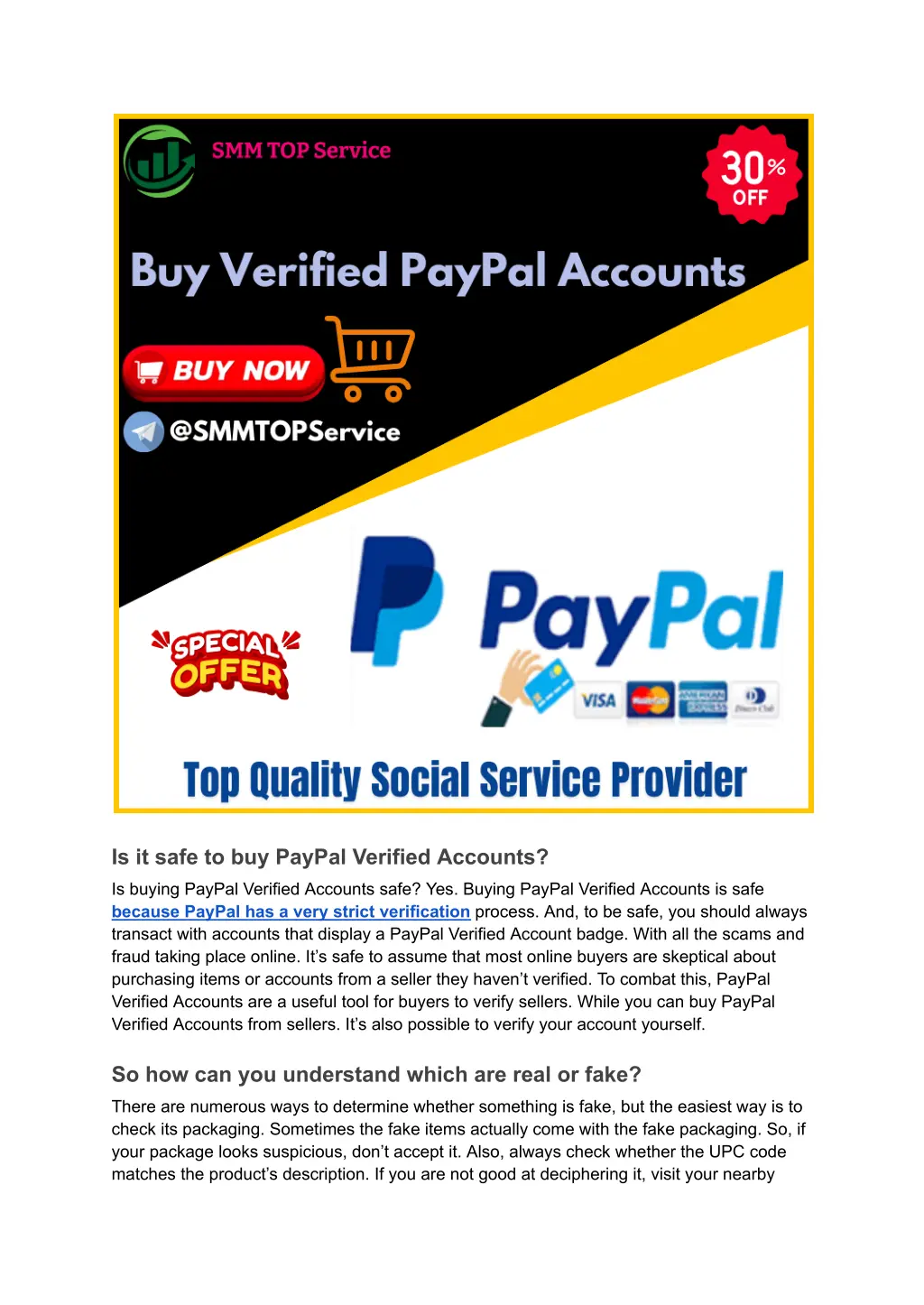is it safe to buy paypal verified accounts