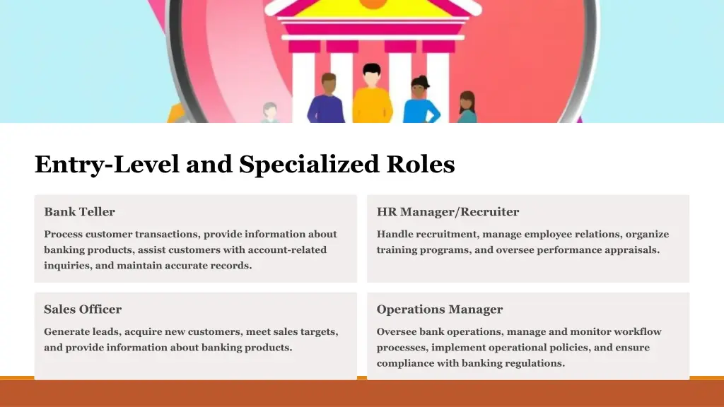 entry level and specialized roles