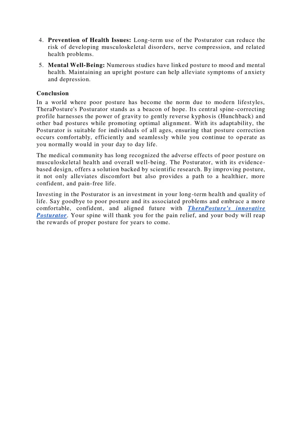 4 prevention of health issues long term