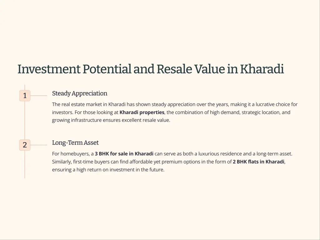 investment potential and resale value in kharadi