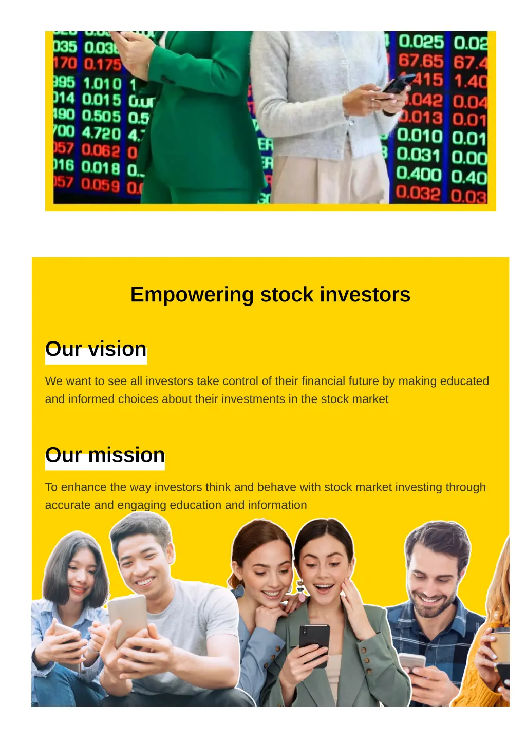empowering stock investors
