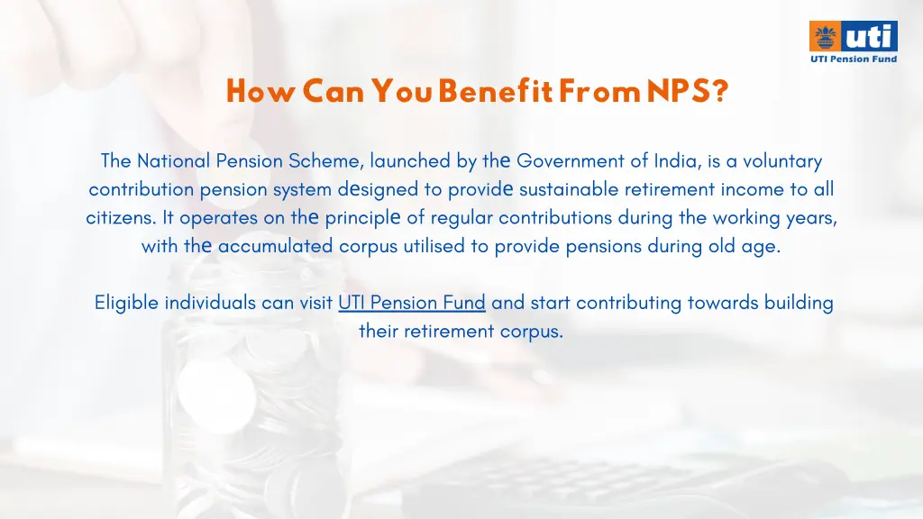 how can you benefit from nps
