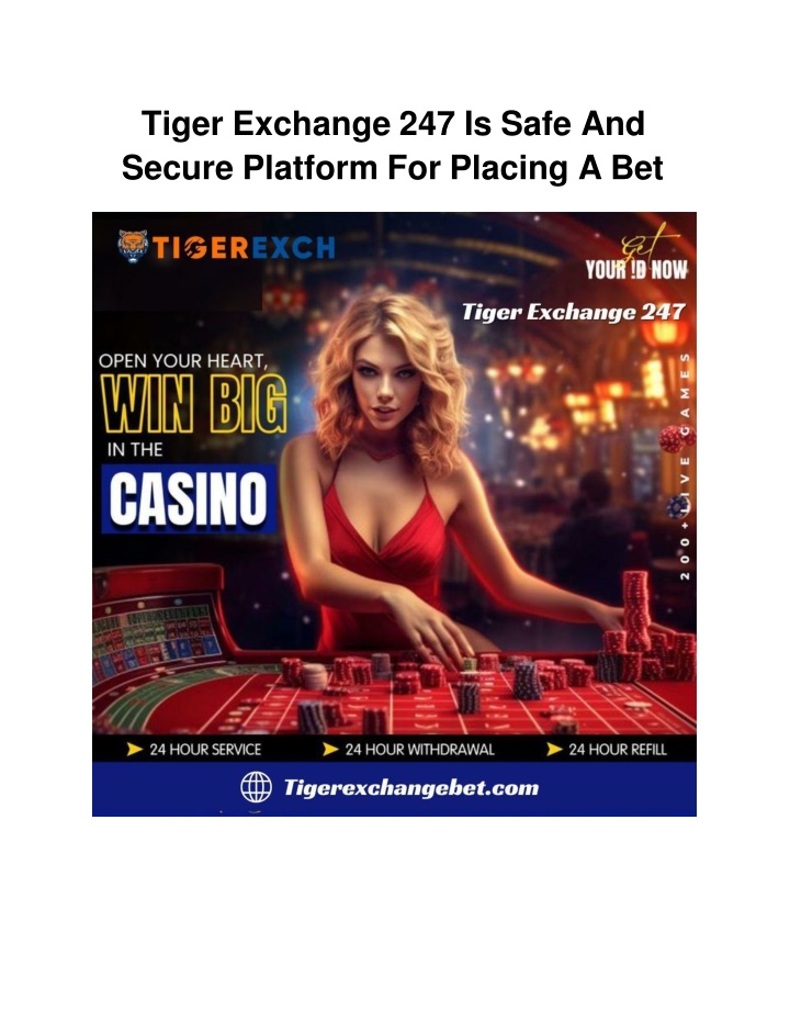tiger exchange 247 is safe and secure platform