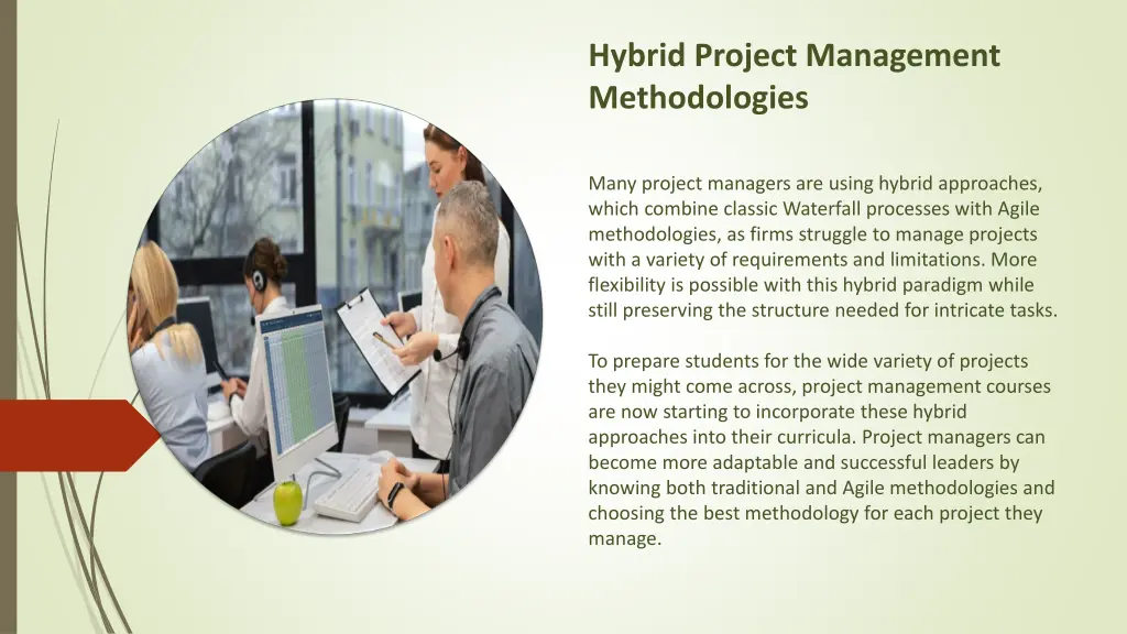hybrid project management methodologies