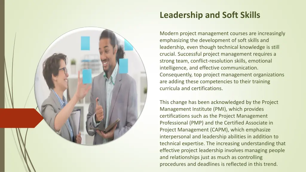 leadership and soft skills