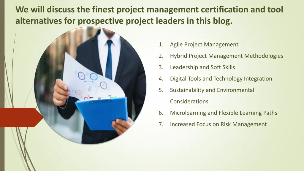 we will discuss the finest project management