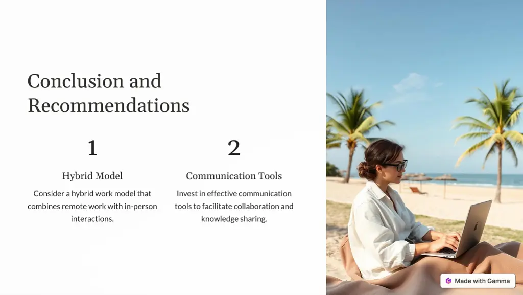 conclusion and recommendations 1