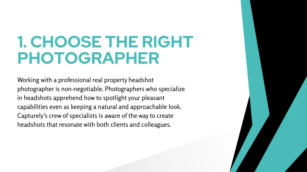 1 choose the right photographer