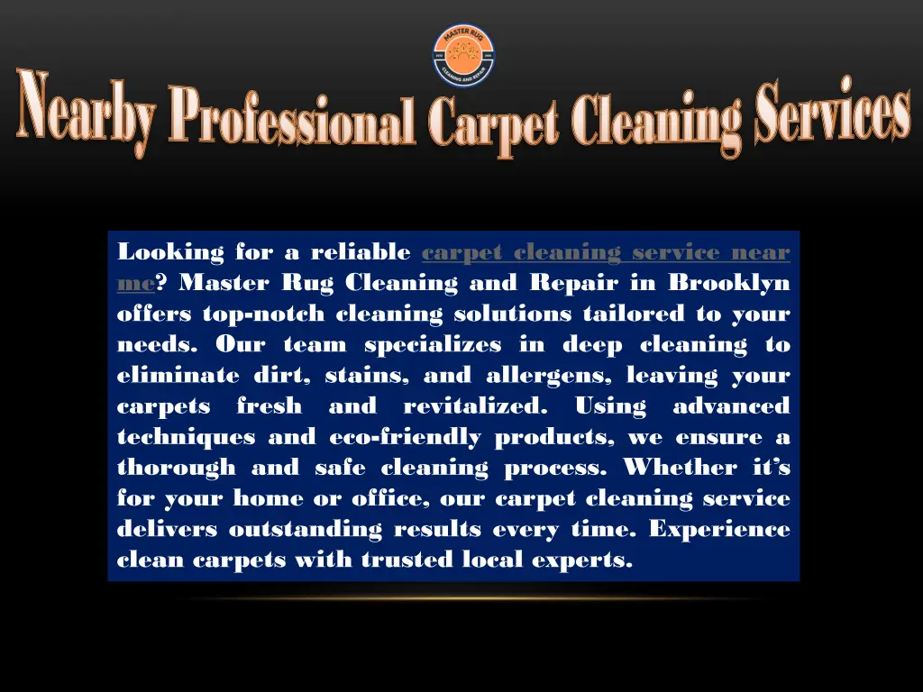 nearby professional carpet cleaning services 3