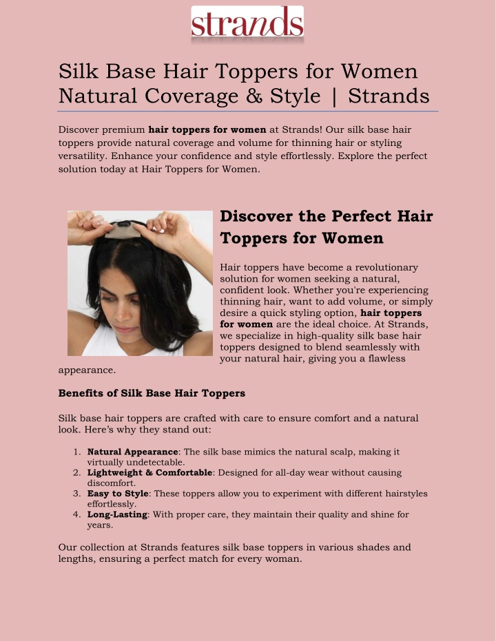 silk base hair toppers for women natural coverage