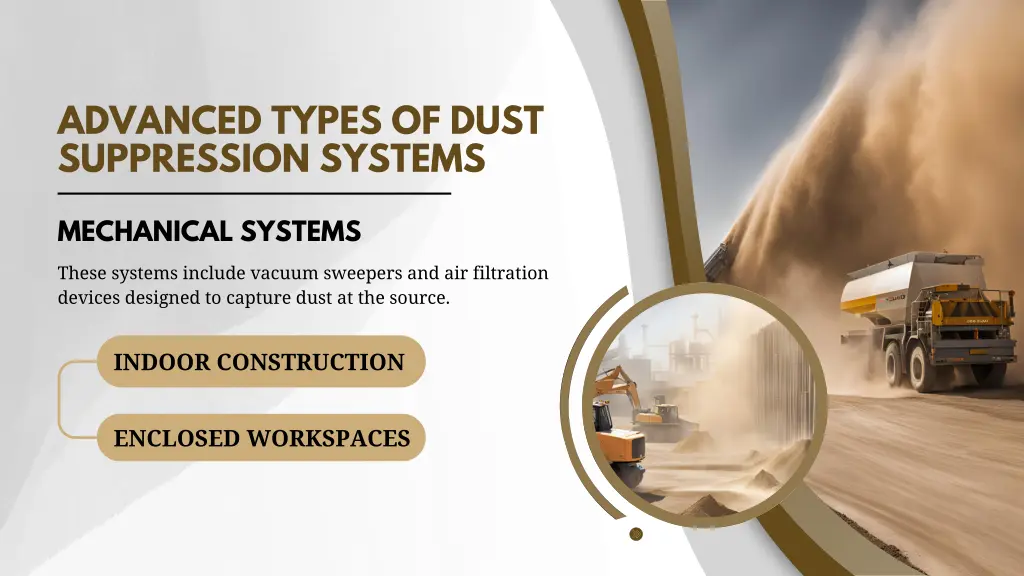 advanced types of dust suppression systems