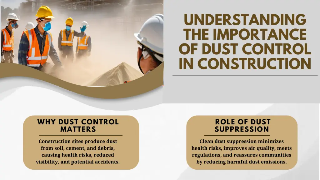 understanding the importance of dust control