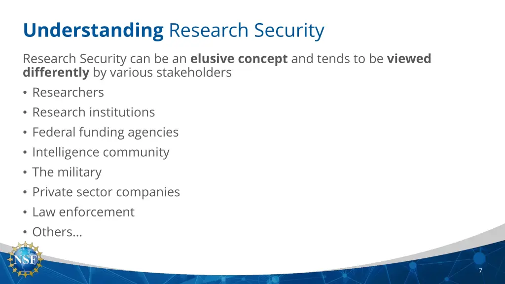 understanding research security