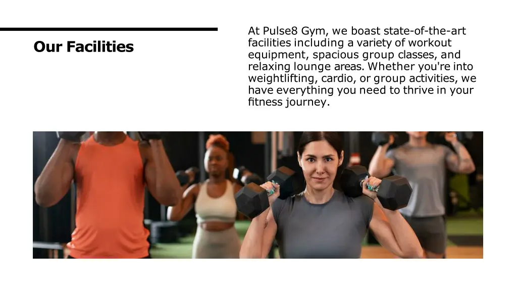 at pulse8 gym we boast state