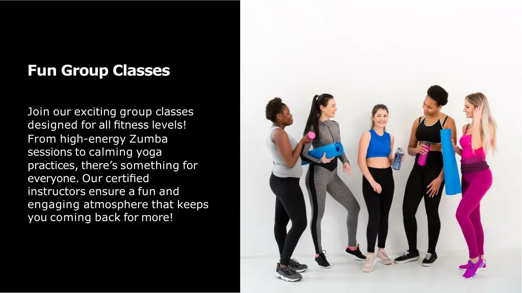 fun group classes