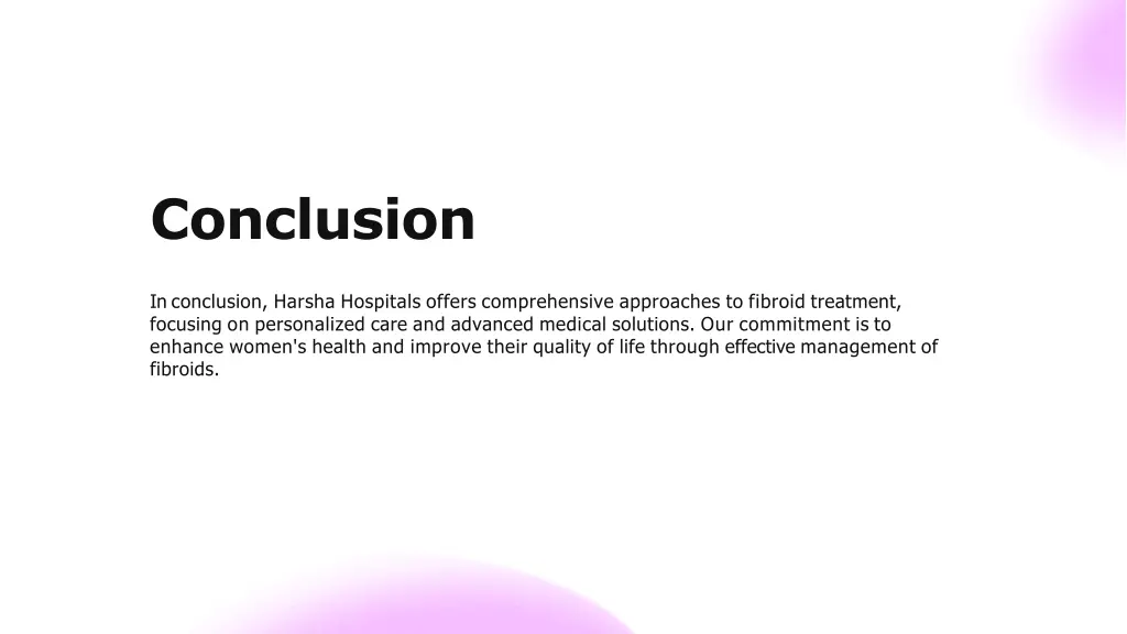 conclusion