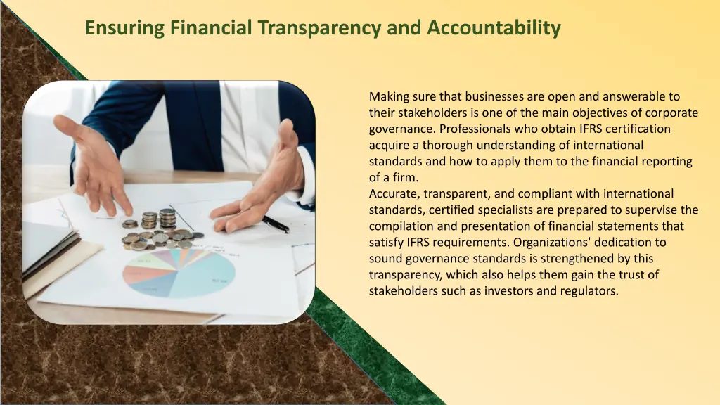 ensuring financial transparency and accountability