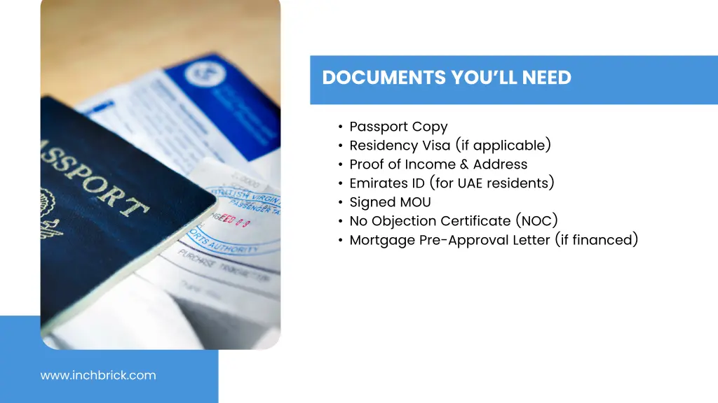 documents you ll need