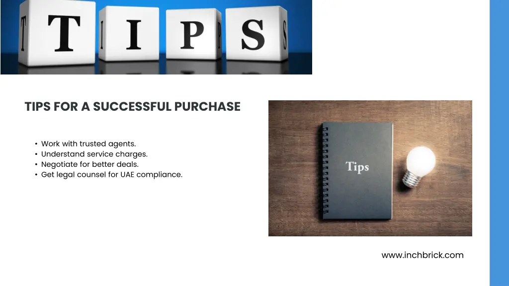 tips for a successful purchase