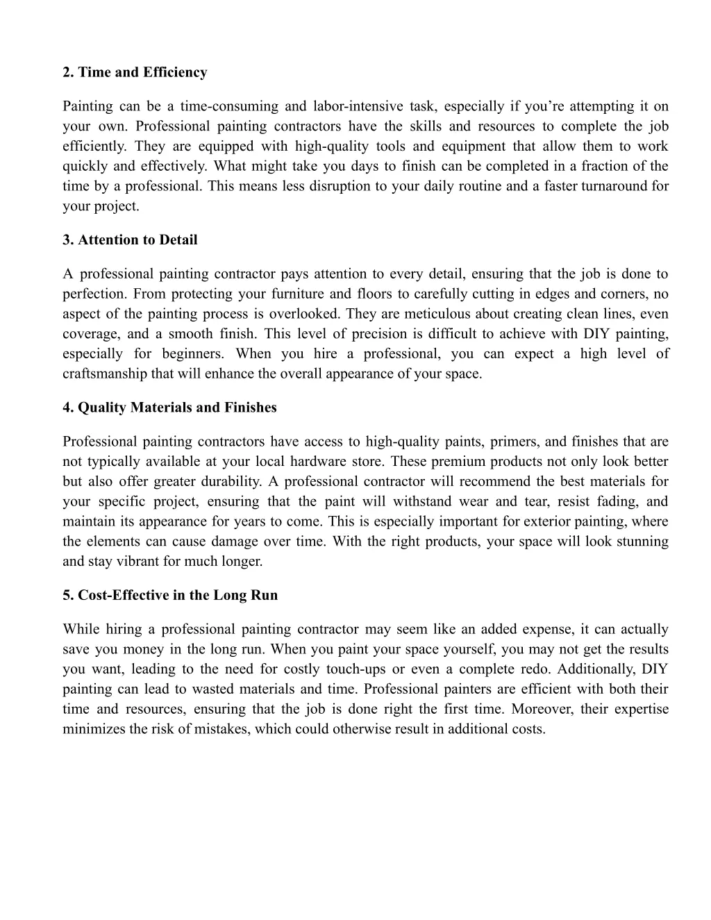 2 time and efficiency