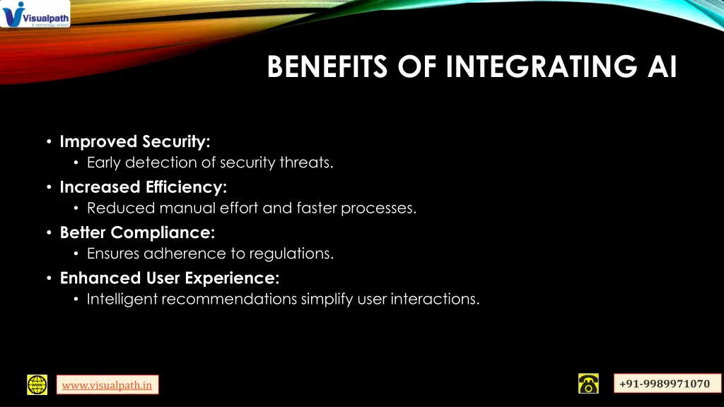benefits of integrating ai