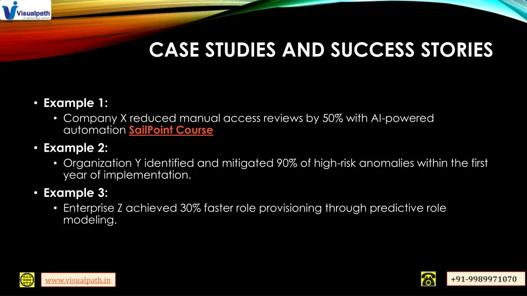 case studies and success stories