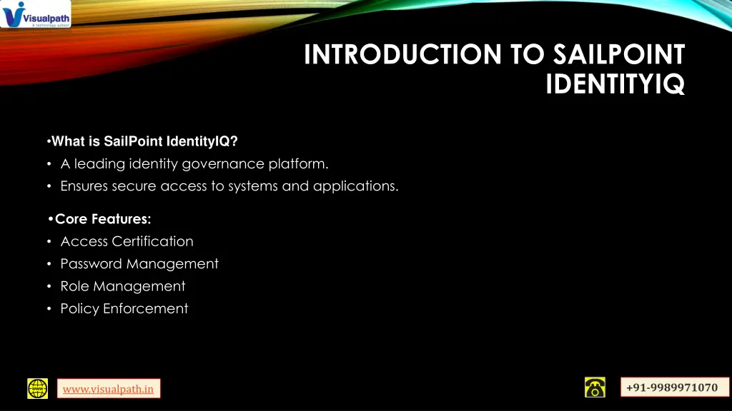 introduction to sailpoint