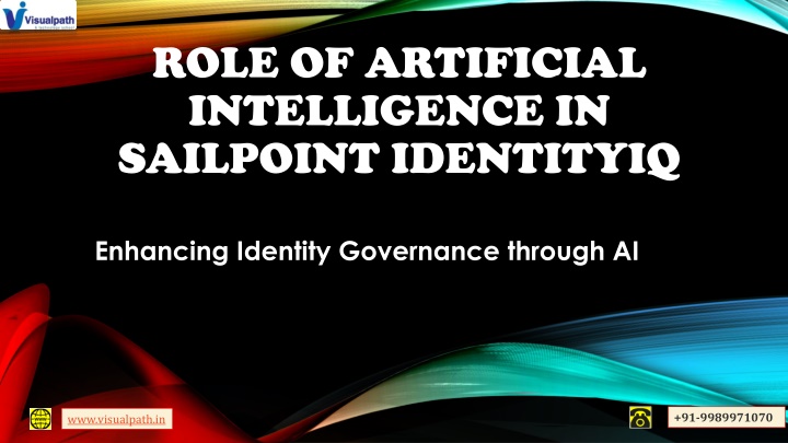 role of artificial intelligence in sailpoint